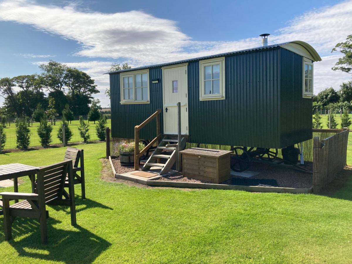 The Hawthorn Shepherds Hut Eyemouth Eksteriør bilde