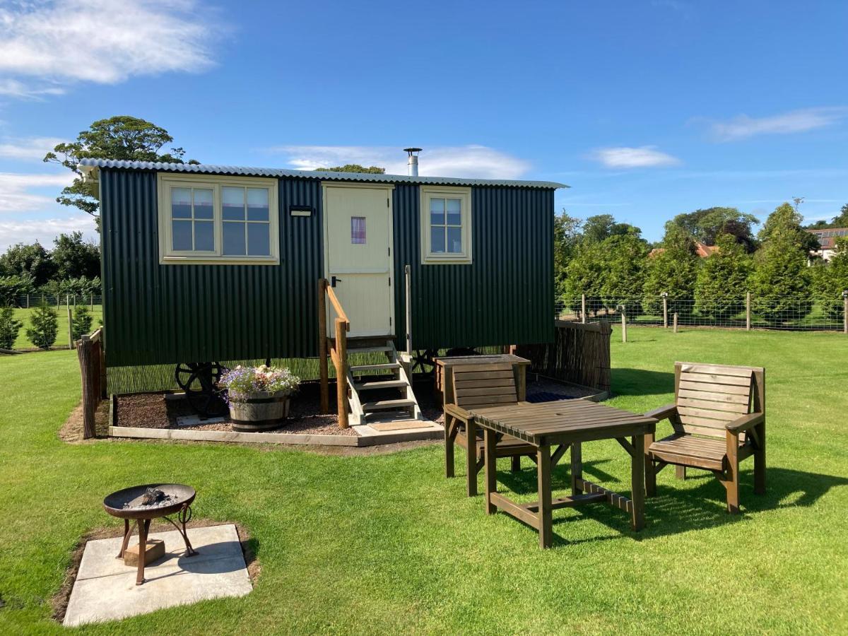 The Hawthorn Shepherds Hut Eyemouth Eksteriør bilde